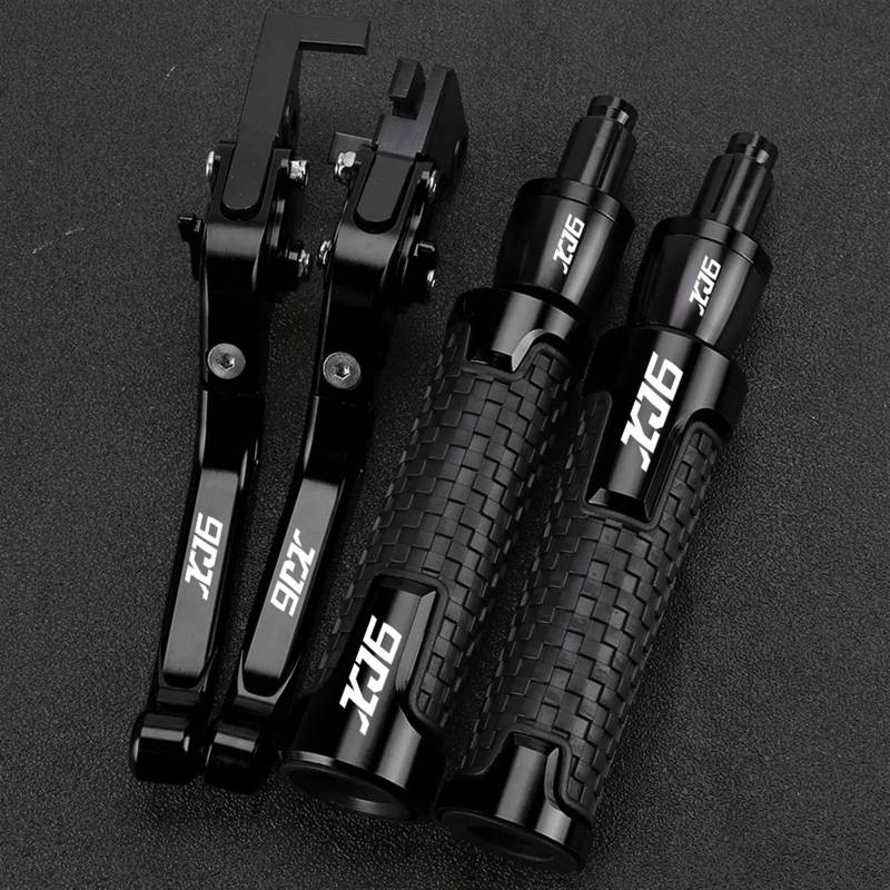 Motorrad Bremshebel Kupplungssatz Motorrad für Y&AMAHA XJ6N XJ6 D&IVERSION 2009-2015 Bremsen Spurstange Handbremse Bremskupplungshebel Lenker Handgriffe Enden(D) von AFSDK