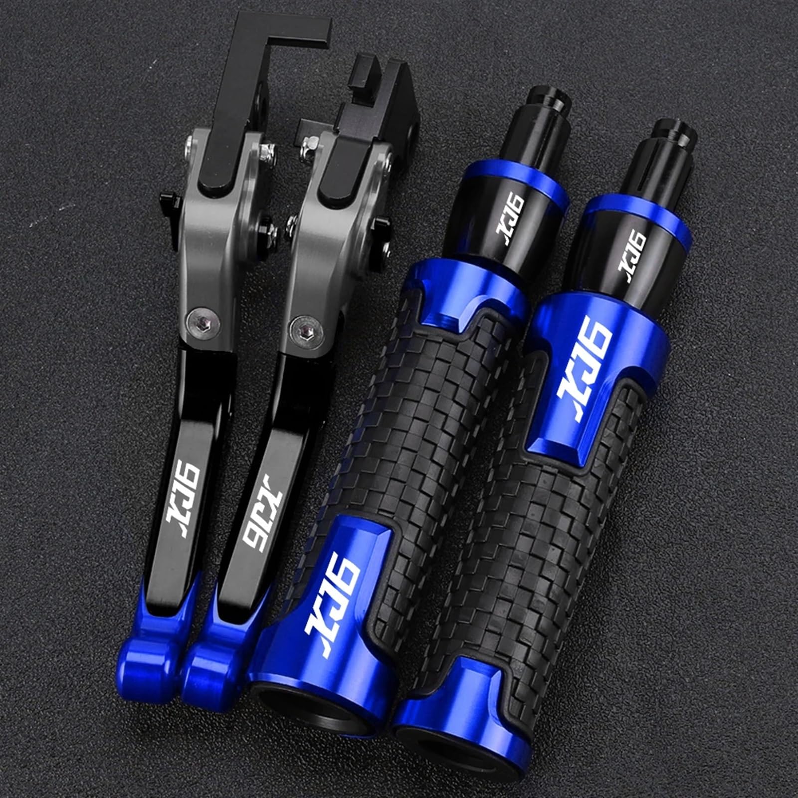 Motorrad Bremshebel Kupplungssatz Motorrad für Y&AMAHA XJ6N XJ6 D&IVERSION 2009-2015 Bremsen Spurstange Handbremse Bremskupplungshebel Lenker Handgriffe Enden(M) von AFSDK