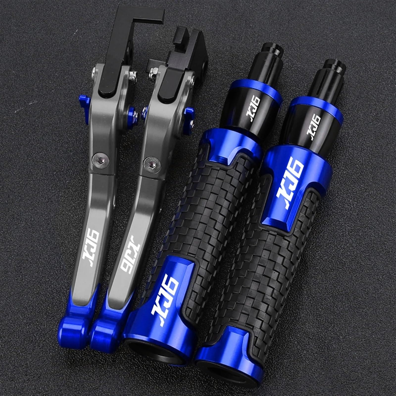 Motorrad Bremshebel Kupplungssatz Motorrad für Y&AMAHA XJ6N XJ6 D&IVERSION 2009-2015 Bremsen Spurstange Handbremse Bremskupplungshebel Lenker Handgriffe Enden(N) von AFSDK