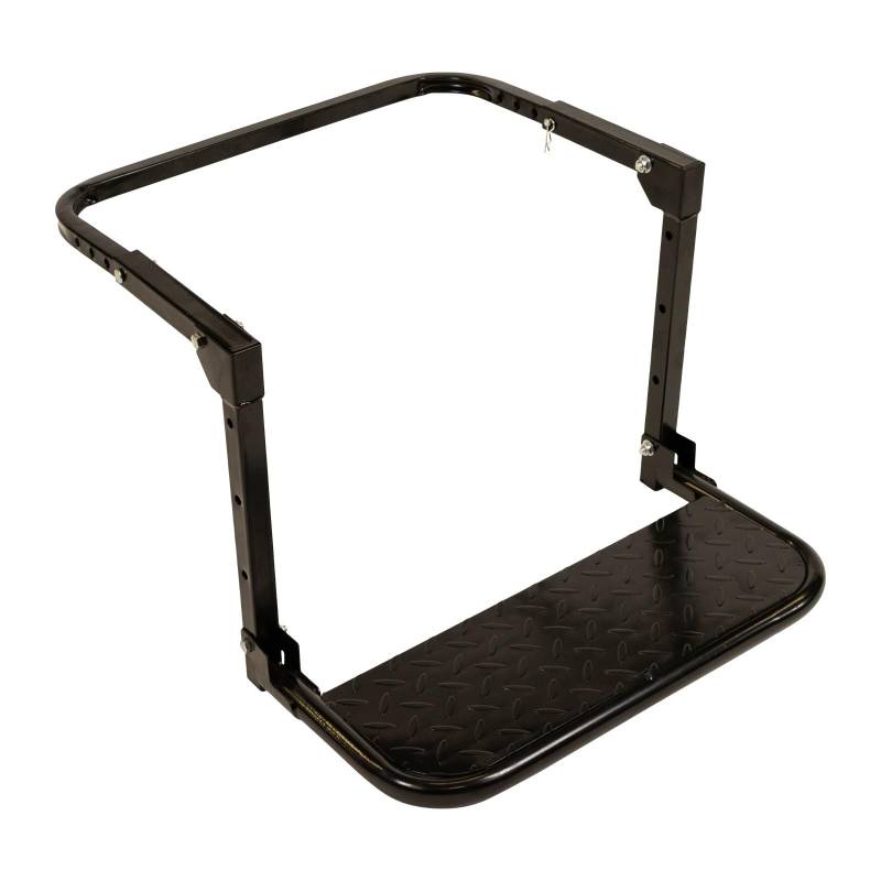 AG Automotive Radtritt Trittstufe Reifenauftritt für 14 bis 20 Zoll Felgen klappbar schwarz von AG Automotive