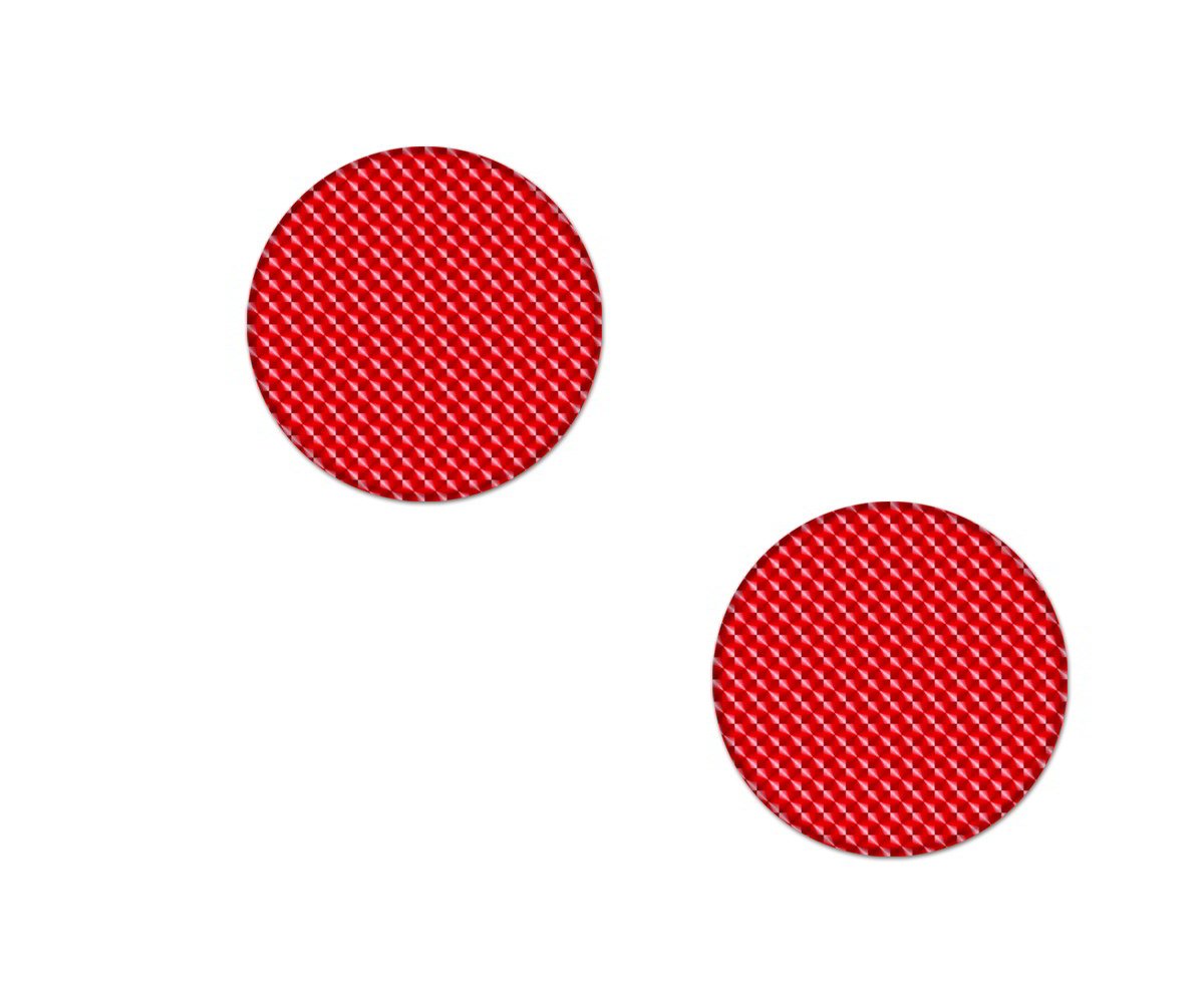 AG Design A-CZ-078 Aufkleber Reflektor Rund, 3D, Durchmesser 2.5 cm, 2er-Set, Rot AG Design A-CZ-078 Aufkleber Reflektor Rund, 3D, Durchmesser 2.5 cm, 2er-Set, Rot von AG Design