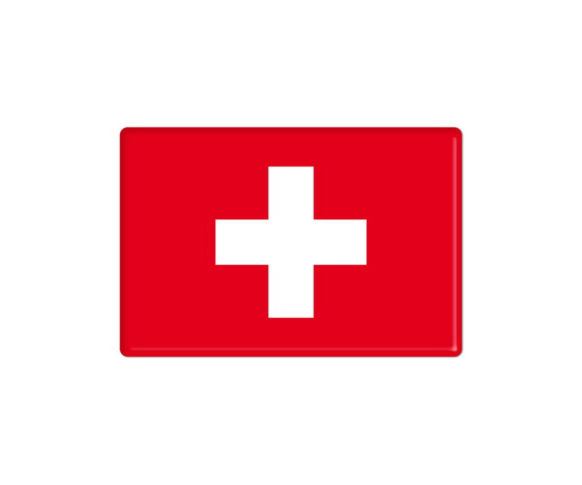 AG Design A-F-9400 3D Aufkleber Flagge Schweiz 3 x 1.8 cm, Red AG Design A-F-9400 3D Aufkleber Flagge Schweiz 3 x 1.8 cm, Red von AG Design