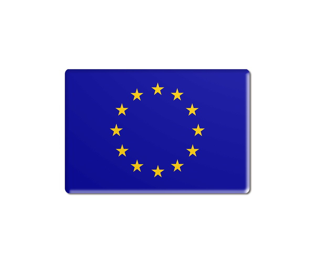 AG Design A-F-9408 3D Aufkleber Flagge EU 3 x 1.8 cm von AG Design