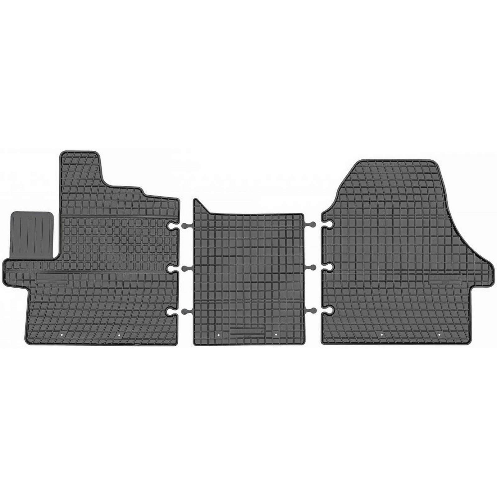 AGCPdirect 1449 Gummi Matten Fußmatten Set für Peugeot Boxer 2006-2020 von AGCPdirect
