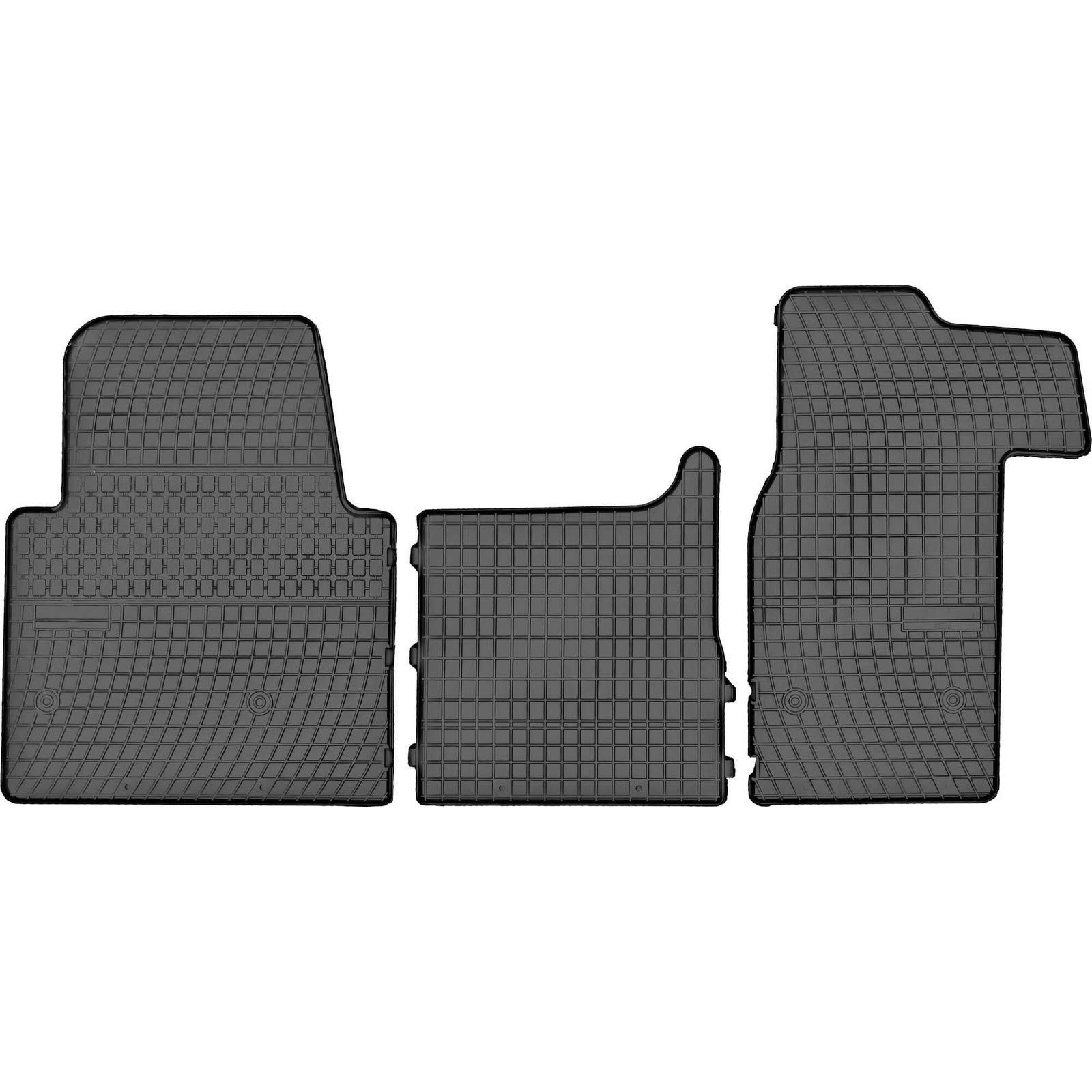 AGCPdirect 1526 Gummi Matten Fußmatten Set für Renault Master 2010-2023 von AGCPdirect