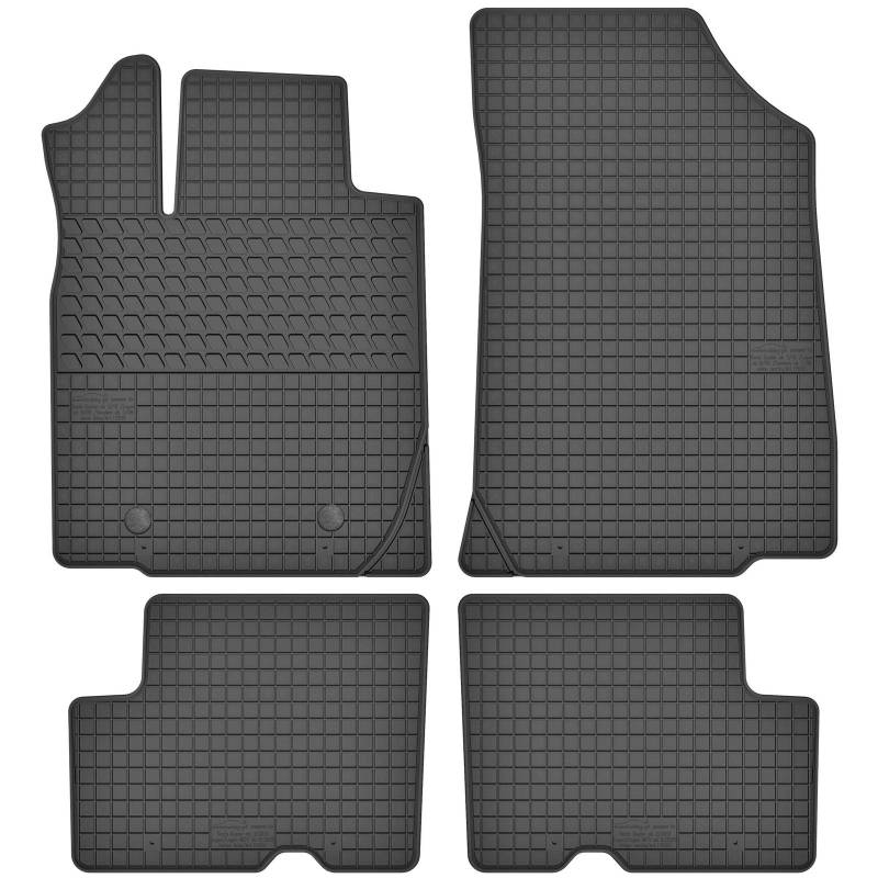 AGCPdirect Gummi Matten Fußmatten Passgenau 4-teilig Set für Dacia Duster 1 2010-2018 und Dacia Logan 1 2004-2013 von AGCPdirect