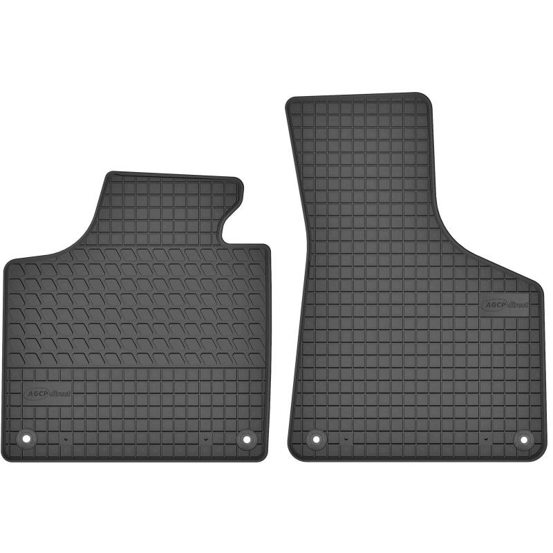 AGCPdirect Gummi Matten Fußmatten Passgenau Vorne Set für Audi A3 8P 2003-2012 von AGCPdirect