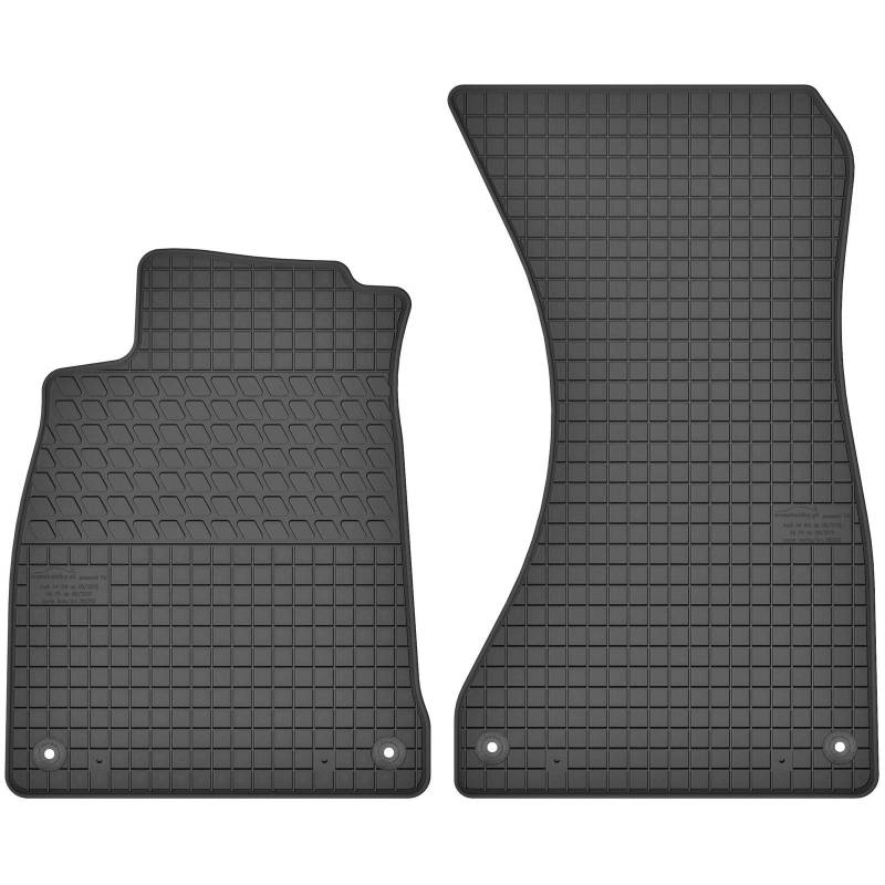 AGCPdirect Gummi Matten Fußmatten Passgenau Vorne Set für Audi A4 B9 2015-2021 und Audi A5 F5 2016-2021 von AGCPdirect