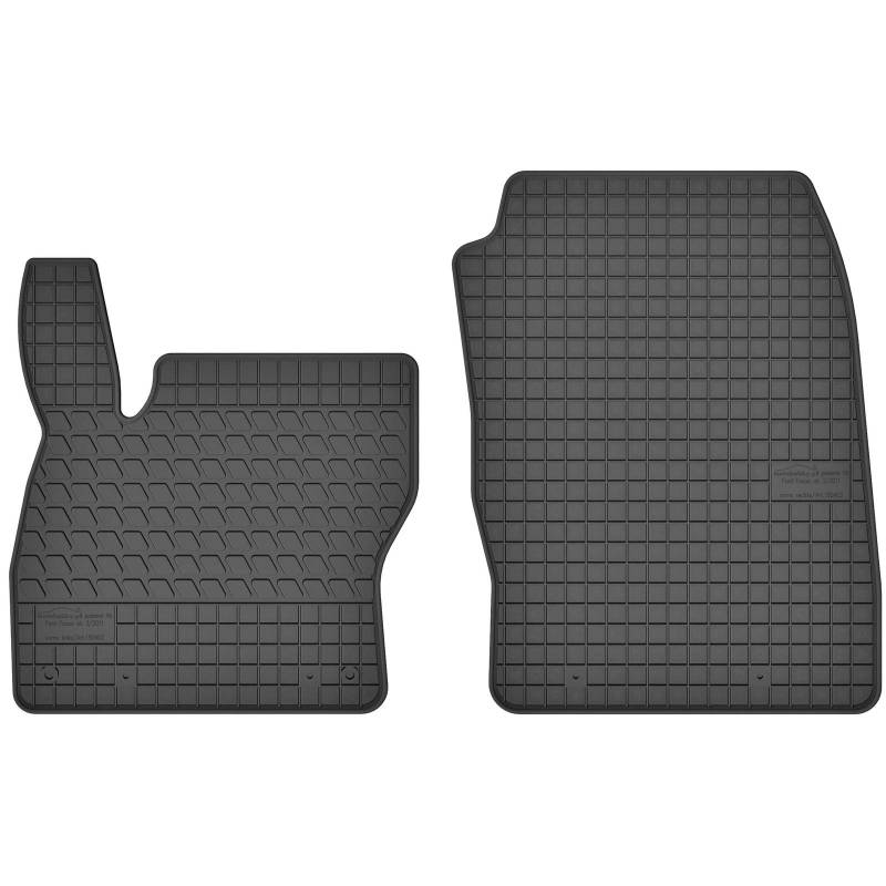 AGCPdirect Gummi Matten Fußmatten Passgenau Vorne Set für Ford Focus 3 2010-2018 von AGCPdirect