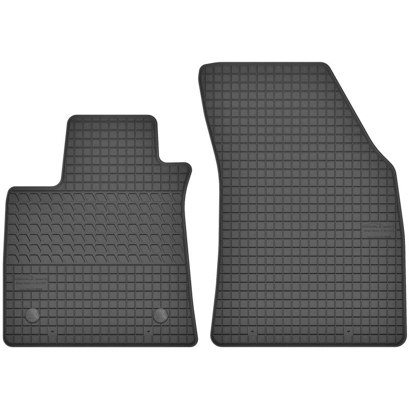 AGCPdirect Gummi Matten Fußmatten Passgenau Vorne Set für Renault Megane 4 2016-2021 von AGCPdirect