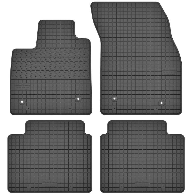 AGCPdirect Gummi Matten Fußmatten Passgenau 4-teilig Set für Ford Focus 4 2018-2021 von AGCPdirect