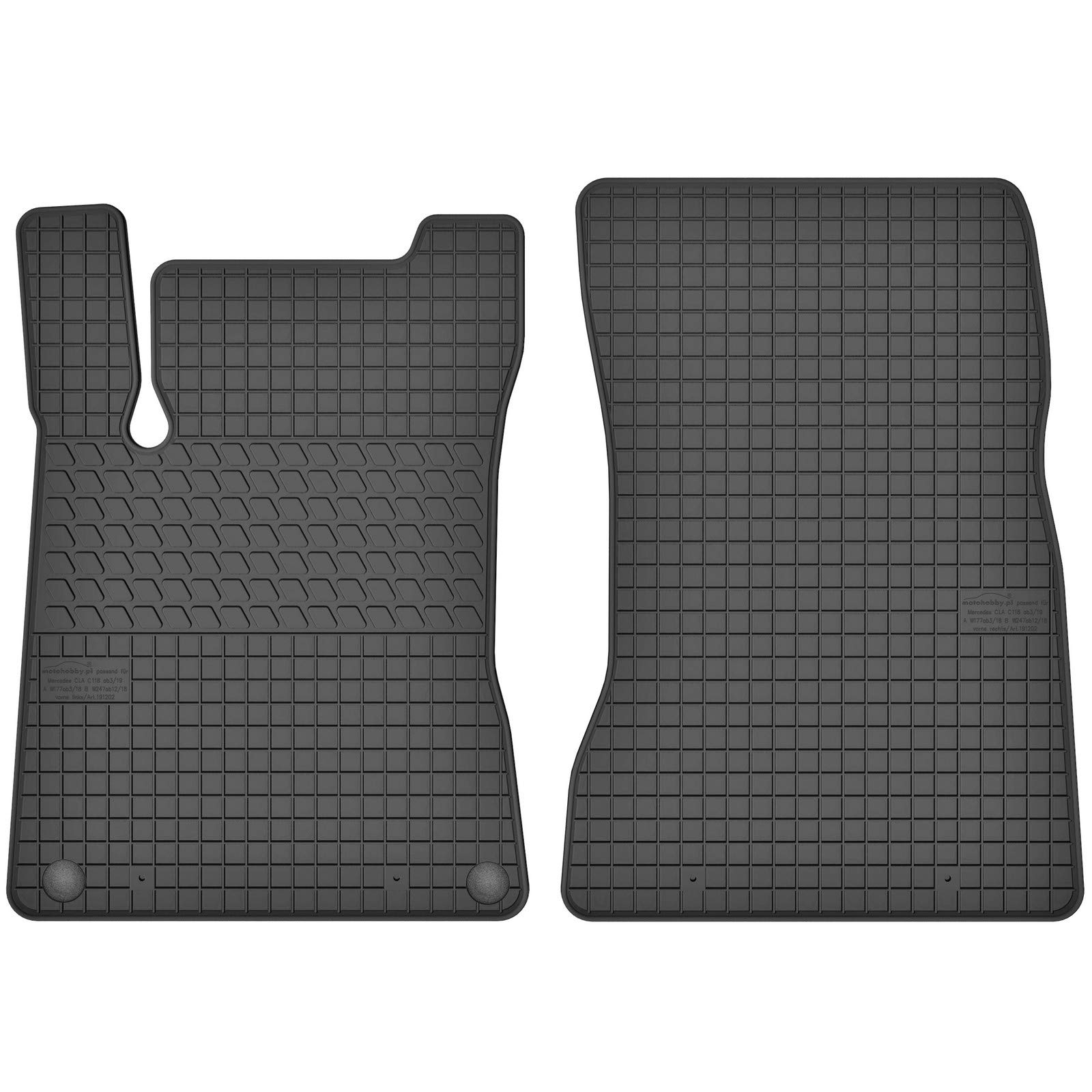 AGCPdirect Gummi Matten Fußmatten Passgenau Vorne Set für Mercedes A Klasse W177 2018-2021 und Mercedes B Klasse W247 2019-2021 und Mercedes CLA Klasse C118 2019-2021 AGCPdirect Gummi Matten Fußmatten Passgenau Vorne Set für Mercedes A Klasse W177 2018-2021 und Mercedes B Klasse W247 2019-2021 und Mercedes CLA Klasse C118 2019-2021 von AGCPdirect