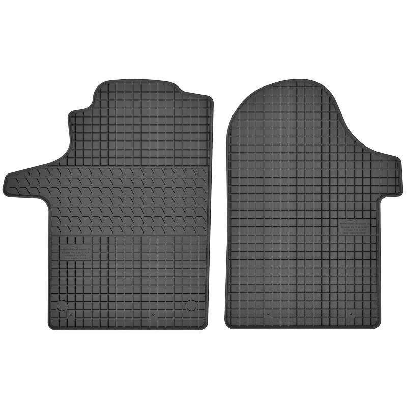 AGCPdirect Gummi Matten Fußmatten Passgenau Vorne Set für Mercedes Vito W447 2015-2021 von AGCPdirect