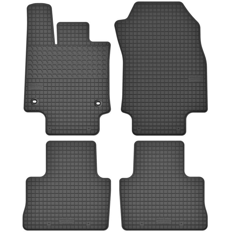 AGCPdirect Gummi Matten Fußmatten Passgenau 4-teilig Set für Toyota RAV4 2018-2021 von AGCPdirect