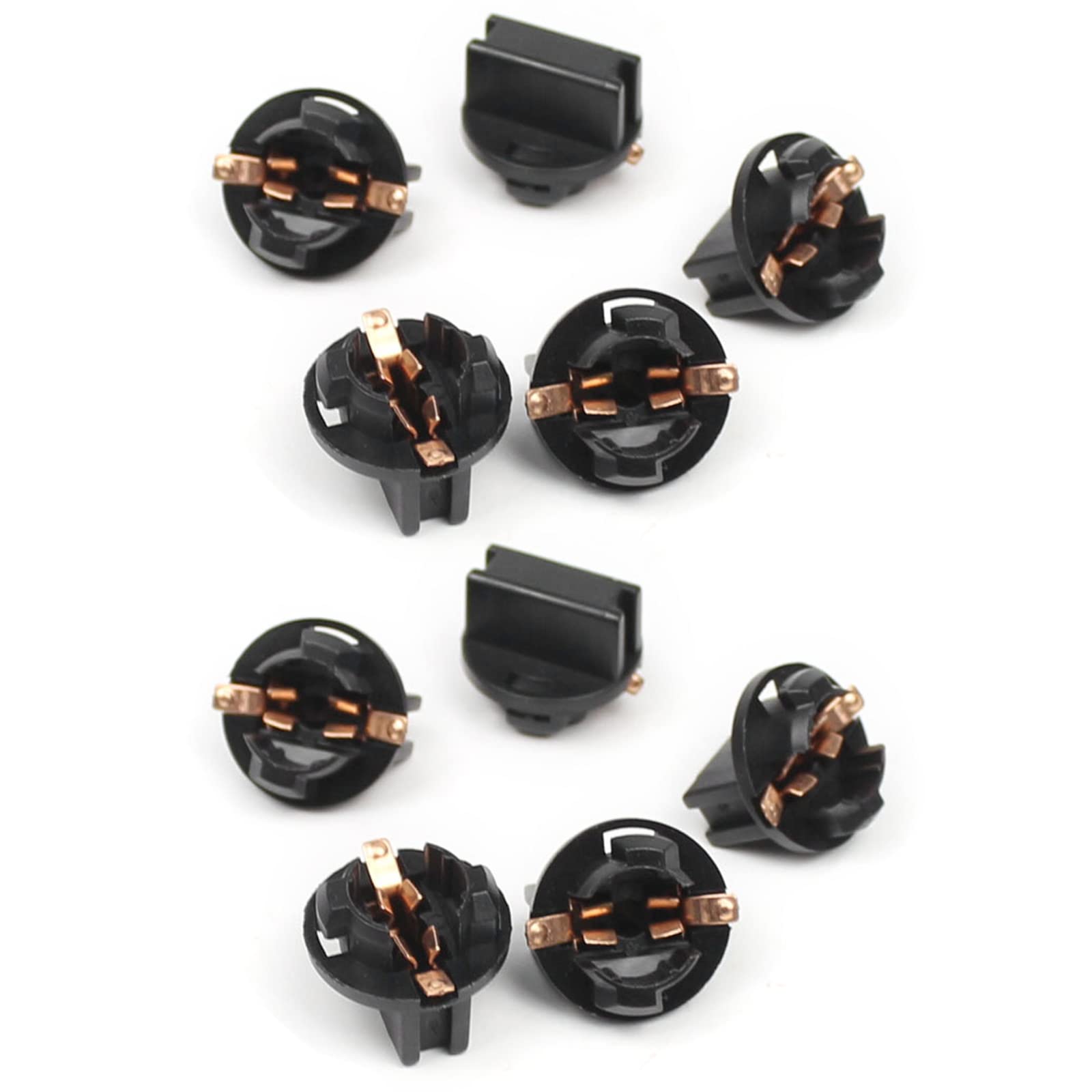 AGONEIR 10 Stück T10-Twist Lock Sockel Auto Armaturenbrett Instrumententafel Cluster Stecker Für Klimaanlage Lichter Auto Glühbirnen Lampensockel Für Muscheln LED Schatten Bauernhaus USB Und AGONEIR 10 Stück T10-Twist Lock Sockel Auto Armaturenbrett Instrumententafel Cluster Stecker Für Klimaanlage Lichter Auto Glühbirnen Lampensockel Für Muscheln LED Schatten Bauernhaus USB Und von AGONEIR
