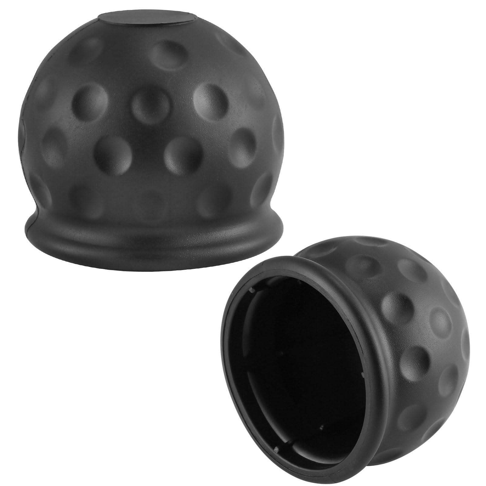 AGRISHOP 2X Anhänger Abschleppstange Ball Abdeckkappe Gummi Schwarz Φ50mm Anhängerkupplung Abdeckung AGRISHOP 2X Anhänger Abschleppstange Ball Abdeckkappe Gummi Schwarz Φ50mm Anhängerkupplung Abdeckung von AGRISHOP