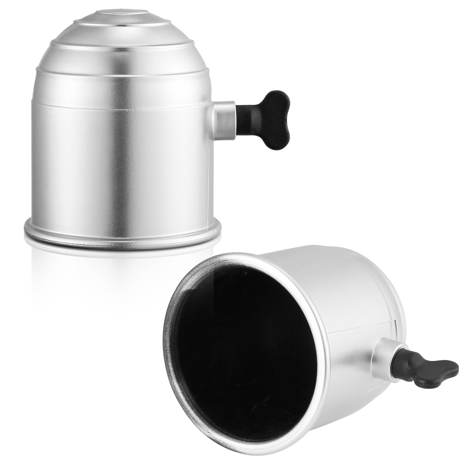 AGRISHOP 2X Anhänger Anhängerkupplung Abdeckung Kunststoff Silber Φ50mm Kugelkopf Abdeckung mit Schloss AGRISHOP 2X Anhänger Anhängerkupplung Abdeckung Kunststoff Silber Φ50mm Kugelkopf Abdeckung mit Schloss von AGRISHOP