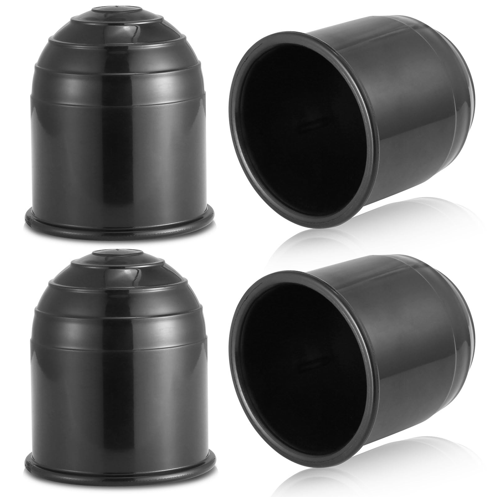 AGRISHOP 4X Anhänger Anhängerkupplung Abdeckung Kunststoff Schwarz Φ50mm Abschleppstange Ball Abdeckkappe AGRISHOP 4X Anhänger Anhängerkupplung Abdeckung Kunststoff Schwarz Φ50mm Abschleppstange Ball Abdeckkappe von AGRISHOP