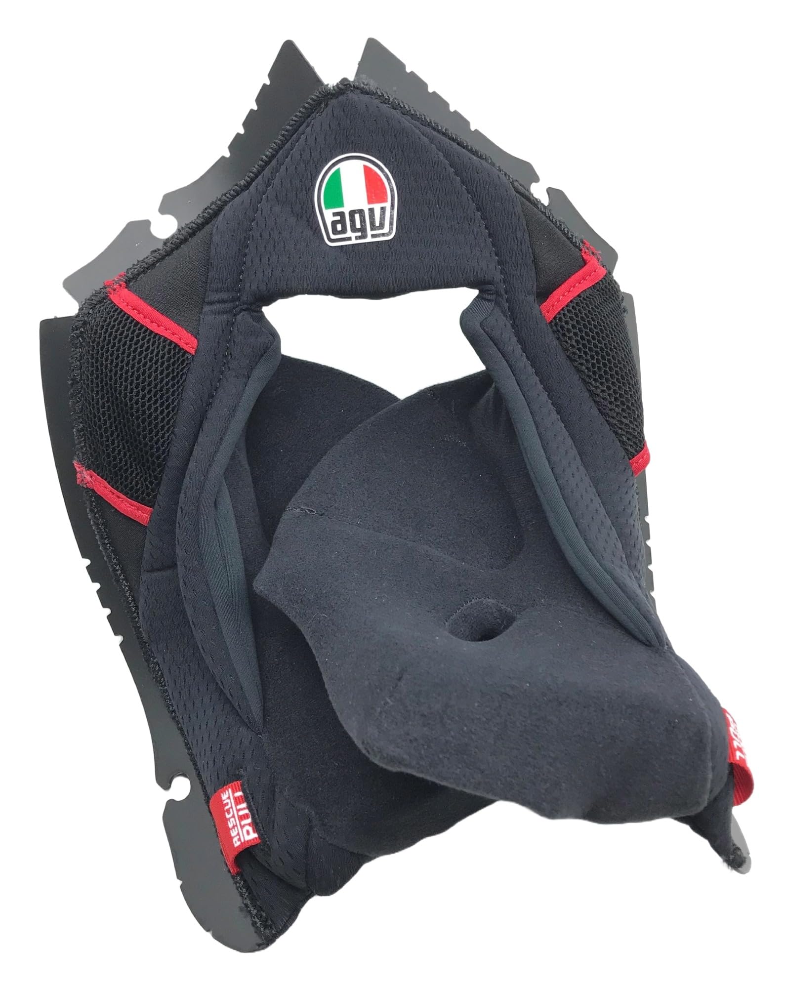 AGV CHEEK PADS PISTA GP RR BLACK/RED S AGV CHEEK PADS PISTA GP RR BLACK/RED S von AGV