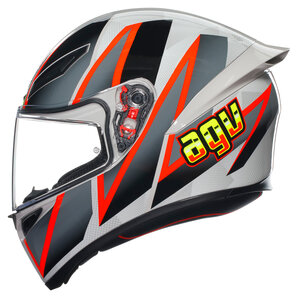 AGV K1 S Blipper Integralhelm Grau Rot von AGV