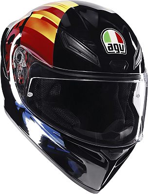 AGV K1 S Pulse 46, Integralhelm - Schwarz/Rot/Orange/Blau - XS AGV K1 S Pulse 46, Integralhelm - Schwarz/Rot/Orange/Blau - XS von AGV