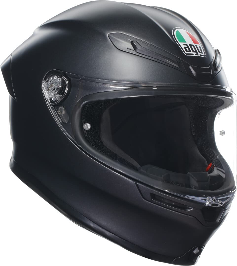 AGV K6 S Integralhelm (schwarzmatt), M (57) von AGV