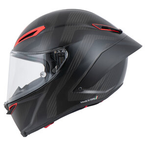 AGV Pista GP RR 2.6 Intrepido Integralhelm Matt Carbon Schwarz Rot von AGV