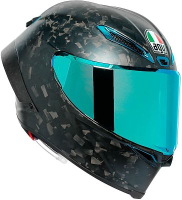 AGV Pista GP RR Futuro, Integralhelm - Matt-Dunkelgrau/Blau - XL von AGV