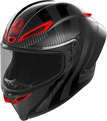 AGV Pista GP RR Intrepido, Integralhelm - Matt Dunkelgrau/Schwarz/Rot - L von AGV