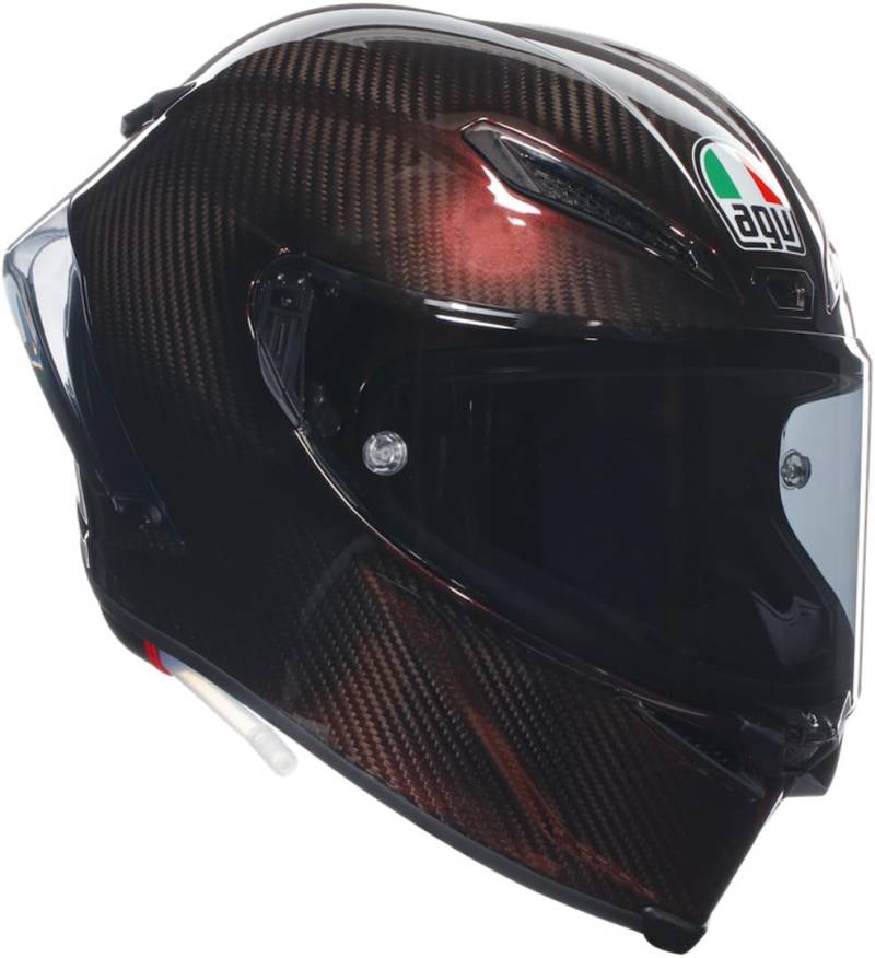 AGV Rennstrecke GP RR E2206 DOT MPLK Mono RED Carbon XS von AGV