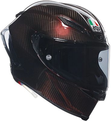 AGV Pista GP RR Red Carbon, Integralhelm - Dunkelgrau/Rot - M von AGV