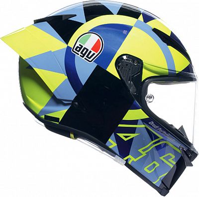 AGV Pista GP RR Soleluna 2022, Integralhelm - Schwarz/Neon-Gelb/Blau - XXL AGV Pista GP RR Soleluna 2022, Integralhelm - Schwarz/Neon-Gelb/Blau - XXL von AGV