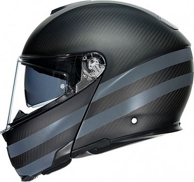 AGV Sportmodular Refractive, Klapphelm - Matt Schwarz/Dunkelgrau - XS von AGV