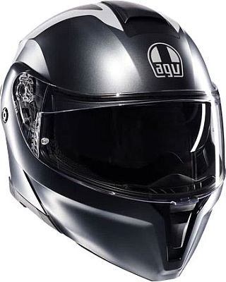 AGV Streetmodular Resia, Klapphelm - Matt Dunkelgrau/Silber/Rot - XXL AGV Streetmodular Resia, Klapphelm - Matt Dunkelgrau/Silber/Rot - XXL von AGV