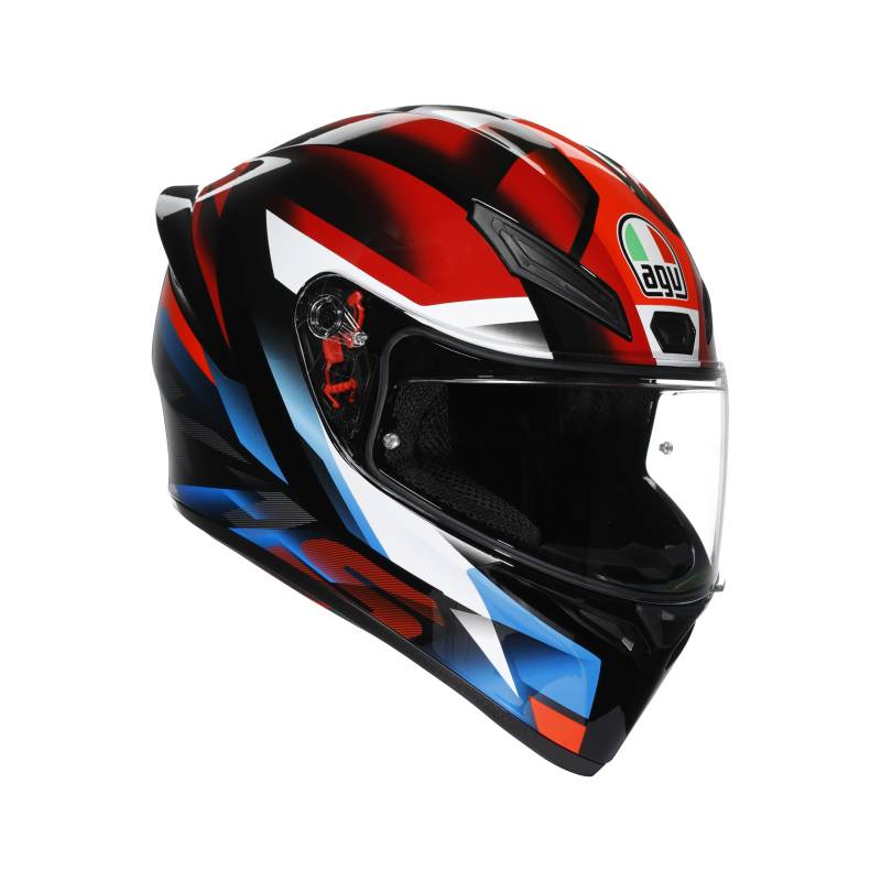 Helm AGV K1 S Fastlap Black Red Blue, L von AGV