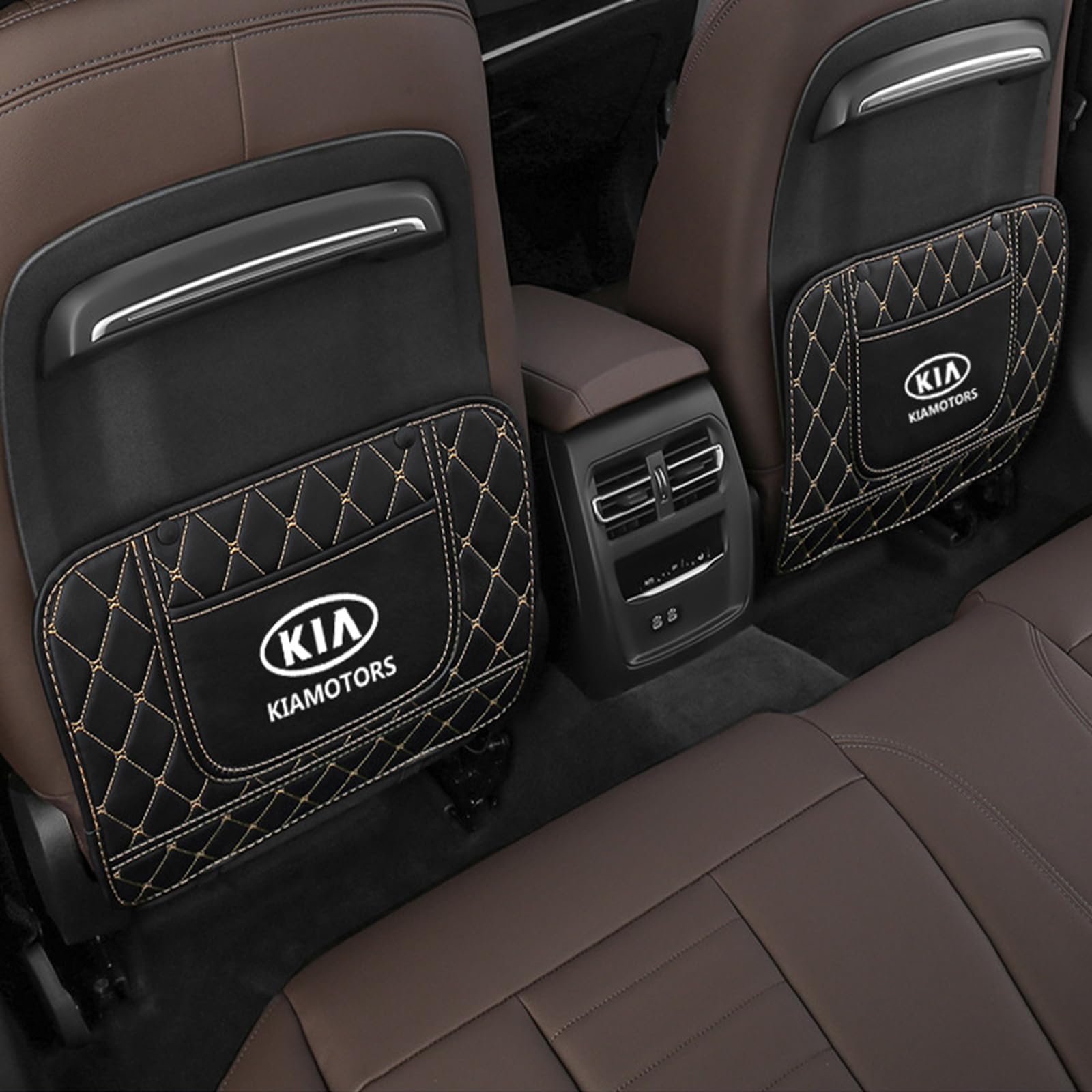 Auto Rücksitz Anti Kick Pad für Kia KX3,Rücksitze Anti-Kick-Pad,Wasserdicht Leder Autositz Rückenlehne Protector,Auto-Anti-Schmutz-Pad,Innenzubehör,Half Pack-A Auto Rücksitz Anti Kick Pad für Kia KX3,Rücksitze Anti-Kick-Pad,Wasserdicht Leder Autositz Rückenlehne Protector,Auto-Anti-Schmutz-Pad,Innenzubehör,Half Pack-A von AGYF