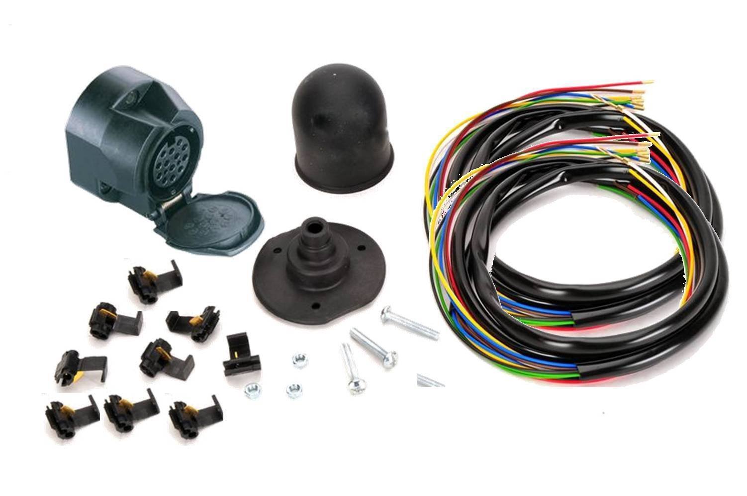 AHAKA ES13 Elektrosatz universal Anhängerkupplung Anhängevorrichtung E-Satz 13 polig AHAKA ES13 Elektrosatz universal Anhängerkupplung Anhängevorrichtung E-Satz 13 polig von AHAKA