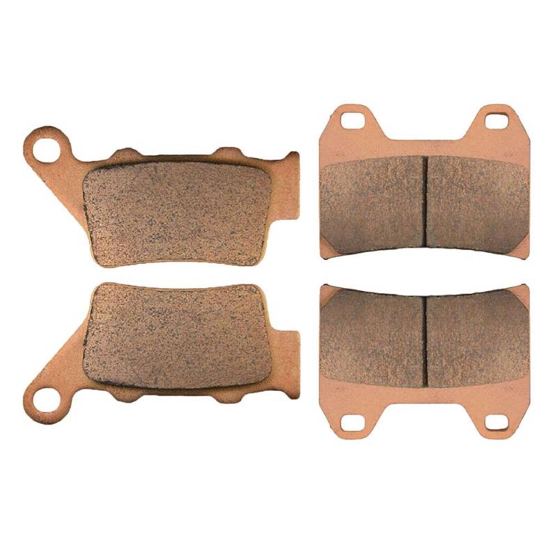 AHL 2 Paar Bremsbeläge kit für yamaha XT 660 X Supermoto 2004-2016 von AHL