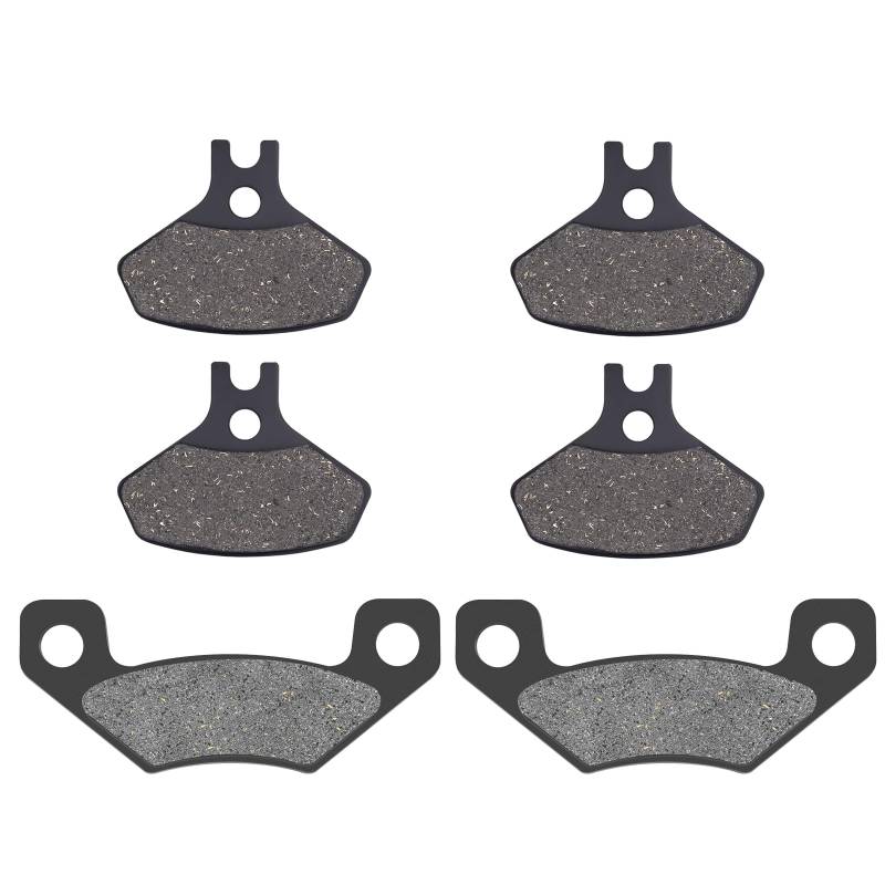 AHL 2 Paare vordere Bremsbeläge + 1 Paar hintere Bremsbeläge sind Kompatibel mit CAN AM DS 450 2x4/EFi 2008-2015/DS 450 X 2x4/EFi 2008-2009 /DS 450 XXC/XXM 2010-2015 von AHL