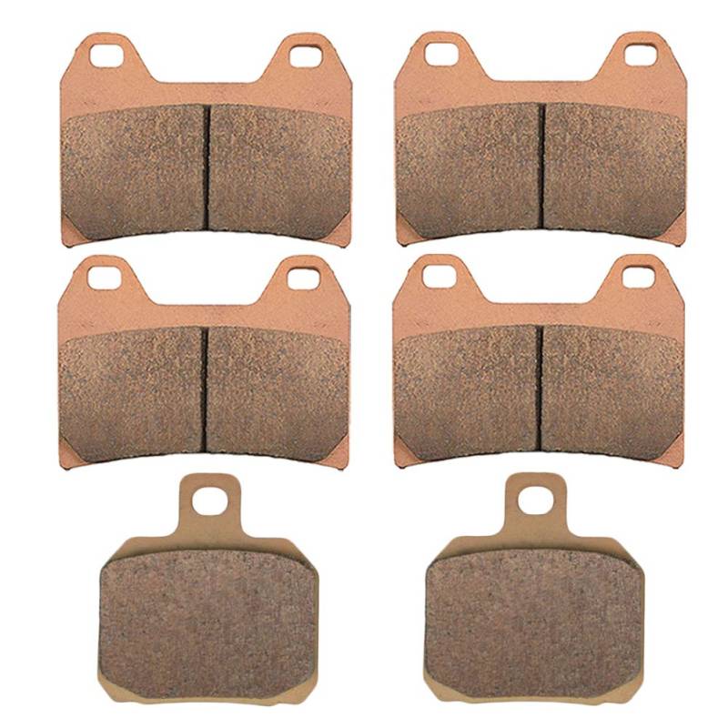 AHL 3 Paar Bremsbeläge kit für Aprilia RSV 1000 R Tuono 2002-2008/ Aprilia RSV 1000 Mille/Mille R 2000 von AHL