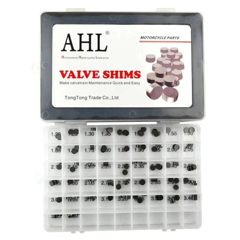 AHL 7.48mm 141pcs - 3 pro Dicke 1.20mm-3.50mm Ventil Shim Ventile einstellen für SV650S 1999-2009 von AHL