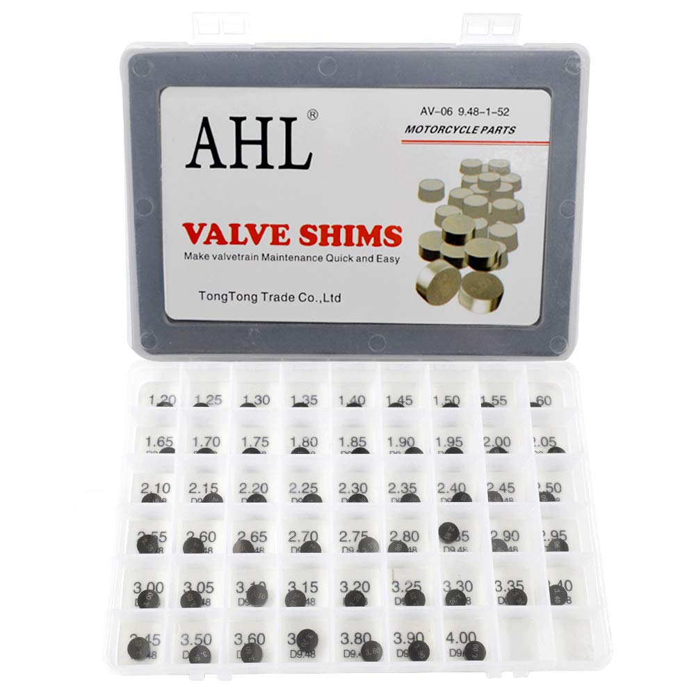 AHL 9.48mm 52pcs 1.20-4.00mm ventil shim ventile einstellen für VN800B Vulcan 800 Classic 1996-2005/ GPZ1100/ABS 1995-1996 AHL 9.48mm 52pcs 1.20-4.00mm ventil shim ventile einstellen für VN800B Vulcan 800 Classic 1996-2005/ GPZ1100/ABS 1995-1996 von AHL