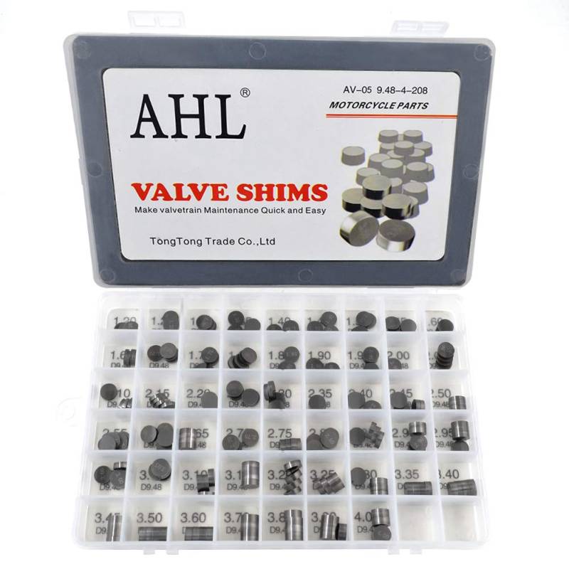 AHL Durchmesser: 9.48mm 4 x 52pcs Ventil Shim Ventile einstellen für Kawasaki VN800B Vulcan 800 Classic 1996-2005 von AHL