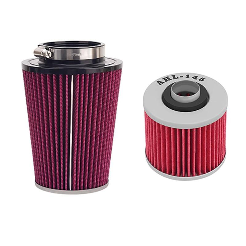 AHL Luftfilter & Ölfilter Kompatibel mit Yamaha YFM700R Raptor 700 R 2010-2018/YFM700R Raptor 700 Special Edition 2006-2018 von AHL