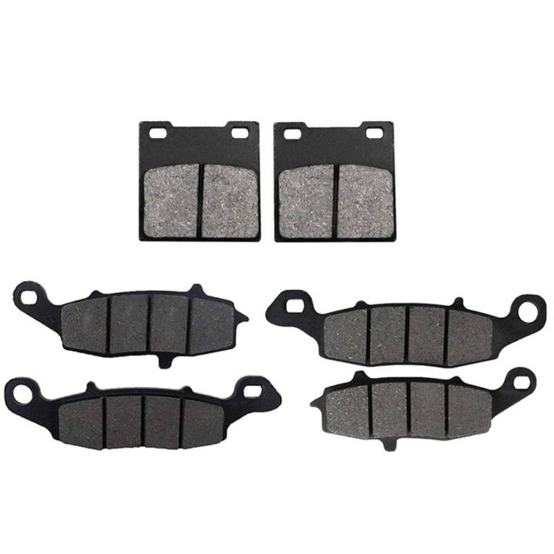 AHL 3 Paar Bremsbeläge kit für GSF 600 S 2000-2003 / SV 650 X/Y/K1/K2/SK1/SK2 1999-2002 von AHL