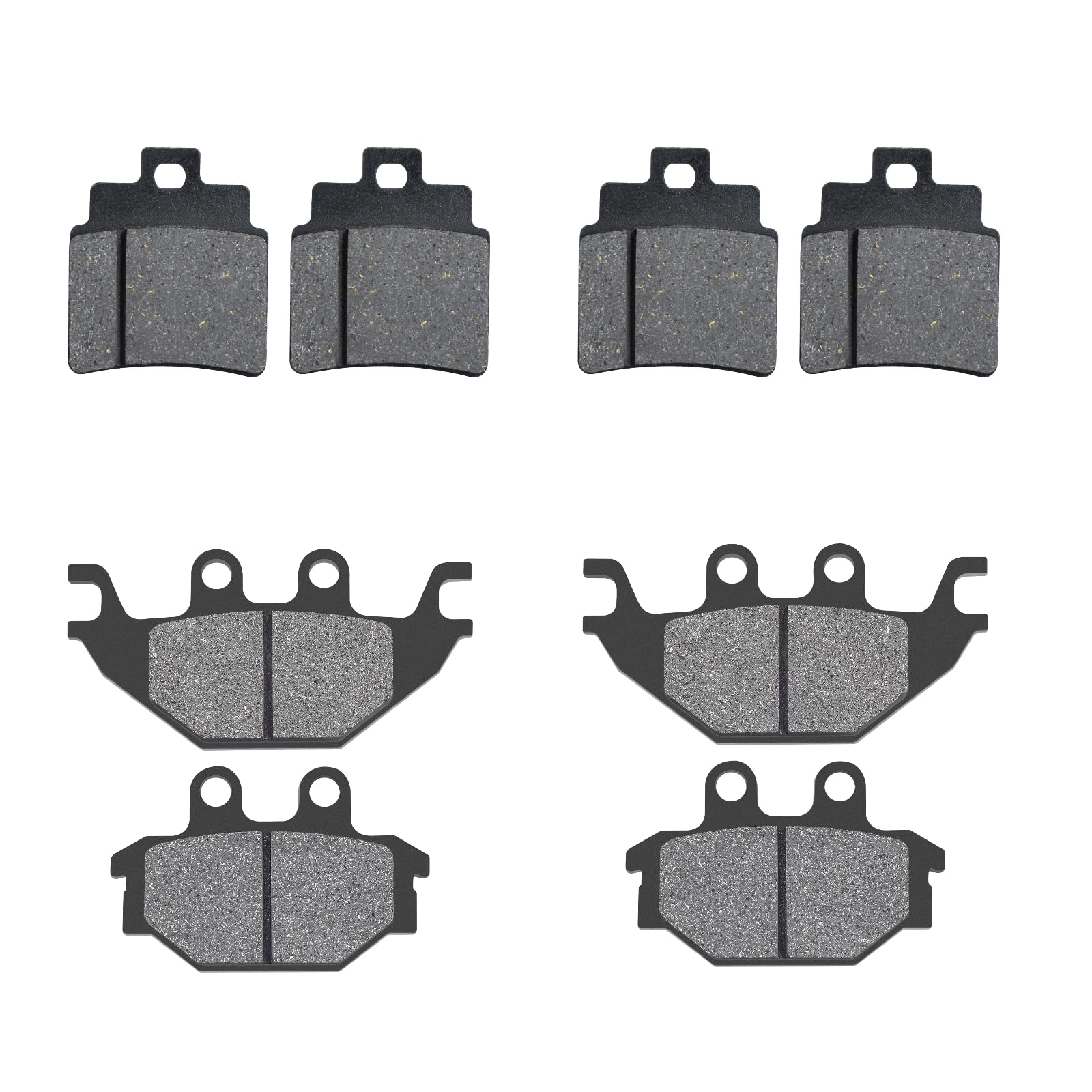 AHL Motorrad-Bremsbeläge vorne und hinten sind Kompatibel mit KYMCO MXU 250 2004-2013/KXR 250 Mongoose Quad 2004-2007/Urban Quad 250 06/Maxxer 300 2006-2013 AHL Motorrad-Bremsbeläge vorne und hinten sind Kompatibel mit KYMCO MXU 250 2004-2013/KXR 250 Mongoose Quad 2004-2007/Urban Quad 250 06/Maxxer 300 2006-2013 von AHL