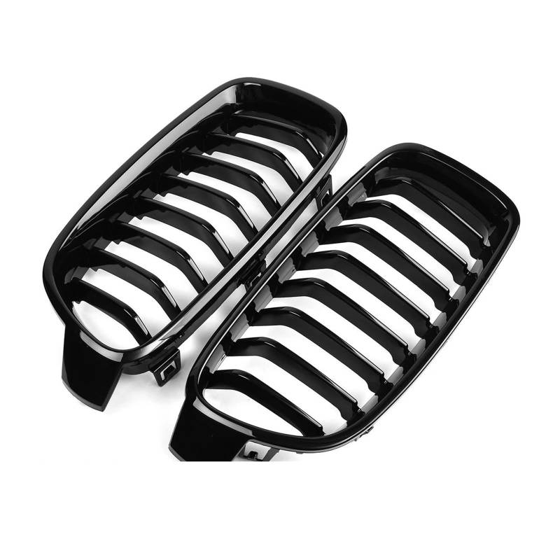 Front Kühlergrille 1 Paar Für 3er F30 F31 F35 F80 2012 2013 2014 2015-2018 Auto Glänzend Schwarz Nierengrills Frontstoßstange Renngitter Frontgrill von AHRPKAMERD