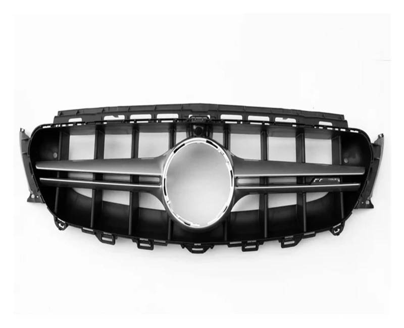 Front Kühlergrille Für E-Klasse W213 S213 C238 A238 ANG-Paket & Avantgarde-Modelle E63-Design 2016-2019 Auto-Frontstoßstangen-Kühlergrill Frontgrill(Silver) von AHRPKAMERD