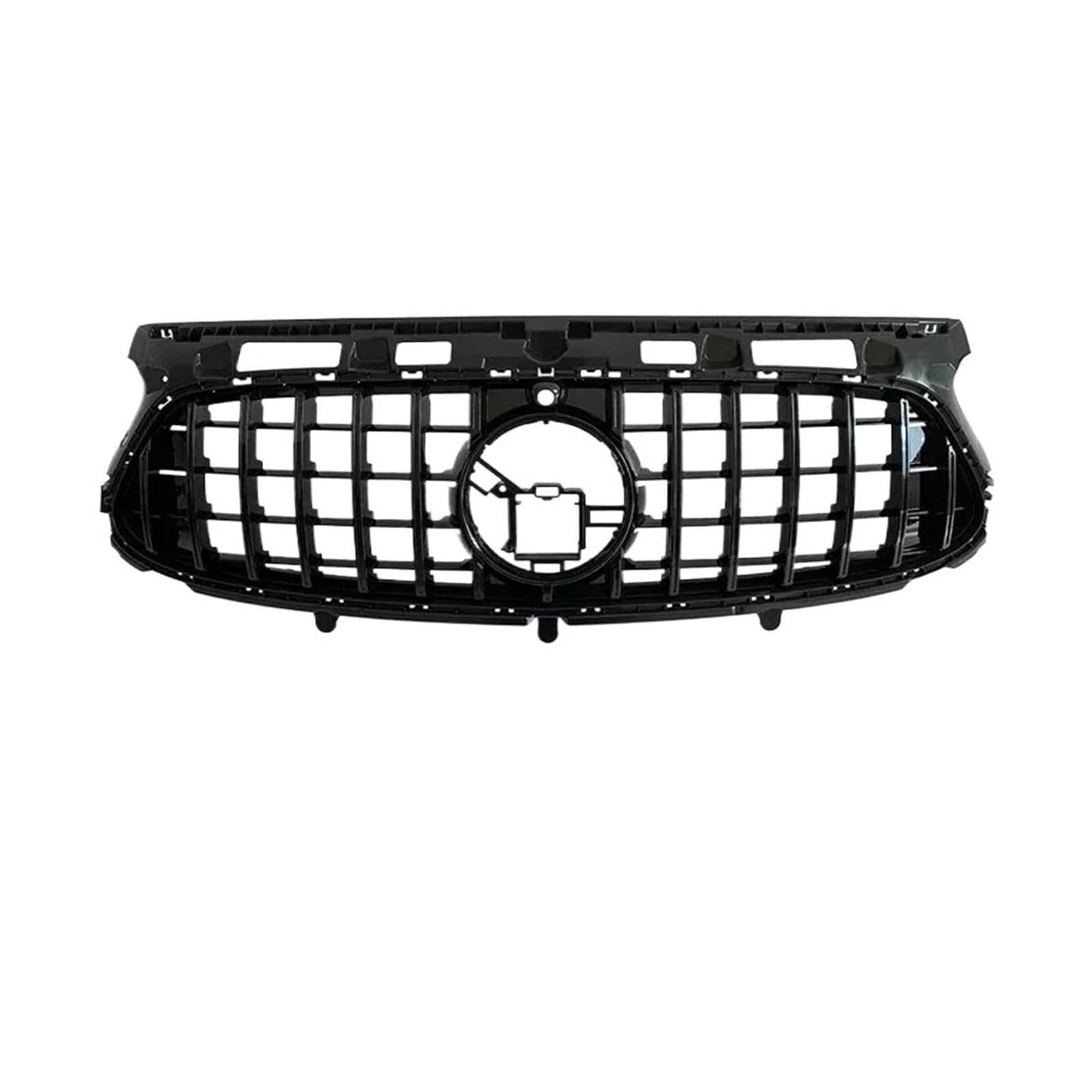 Front Kühlergrille Für GLA-Klasse Sport H247 Für GLA 200 250 Für GT-Stil 2020-2023 2024 Auto Frontstoßstange Renngitter ABS Tuning Body Kits Frontgrill(Black) von AHRPKAMERD