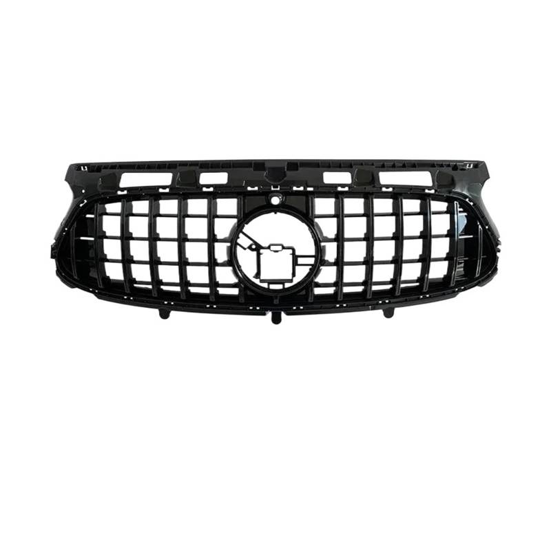 Front Kühlergrille Für GLA-Klasse Sport H247 Für GLA 200 250 Für GT-Stil 2020-2023 2024 Auto Frontstoßstange Renngitter ABS Tuning Body Kits Frontgrill(Black) von AHRPKAMERD